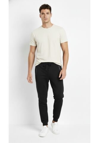 Pantalón Jogger Negro Para Hombre Belife