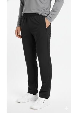 Jogger Pantalón Deportivo Negro Para Hombre Belife