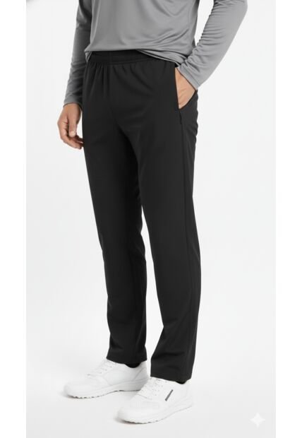 Jogger Pantalón Deportivo Negro Para Hombre