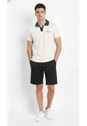 Bermuda Negra Para Hombre Belife