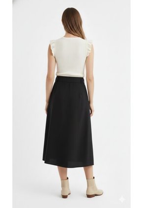 Falda Negra Para Mujer