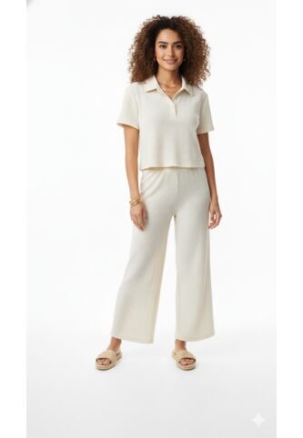 Camiseta Polo Ivory Mujer Belife