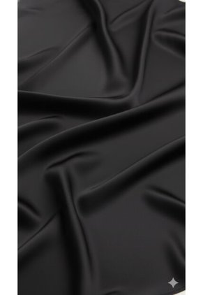 Falda En Satín Negra Para Mujer