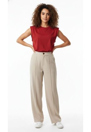 Camiseta Manga Sisa Roja Para Mujer