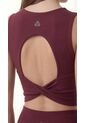 Crop Top Deportivo Burgundy Para Mujer de Belife