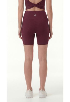 Ciclista Deportivo Burgundy Para Mujer