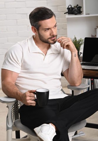 Camiseta Polo Ivory Para Hombre Belife