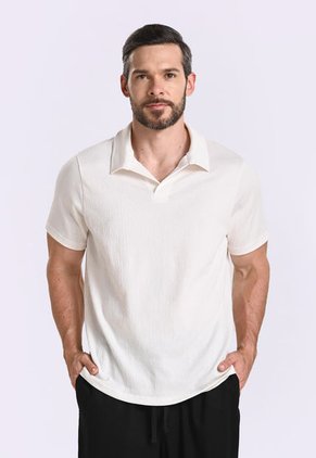 Camiseta Polo Ivory Para Hombre
