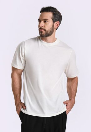 Camiseta Manga Corta Estampada Ivory Para Hombre