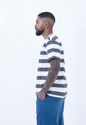 Camiseta Manga Corta Rayas Belife