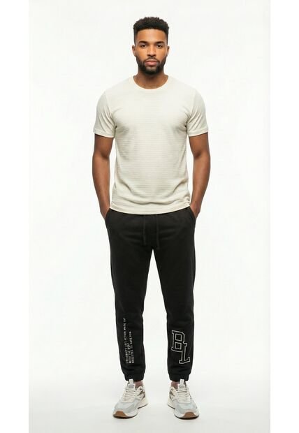 Jogger Negro Para Hombre