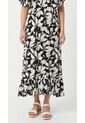 Vestido Largo Negro Con Boleros Para Mujer de Belife