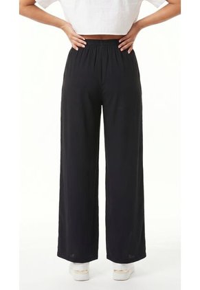 Pantalón Negro Bota Ancha Para Mujer
