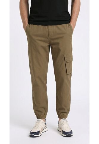 Pantalón Cargo Verde Para Hombre Belife