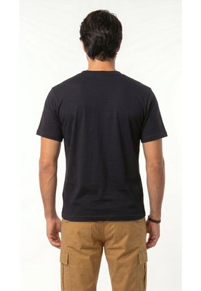 Camiseta Negra Manga Corta Para Hombre