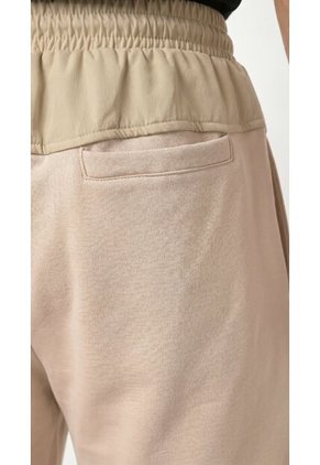 Bermuda Café Para Hombre Con Contraste En Pretina