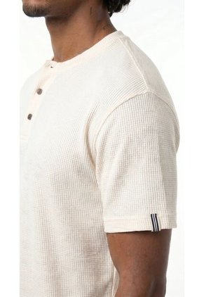 Camiseta Ivory Manga Corta Cuello Nerú Para Hombre