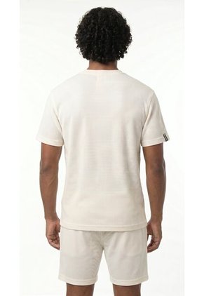 Camiseta Ivory Manga Corta Cuello Nerú Para Hombre