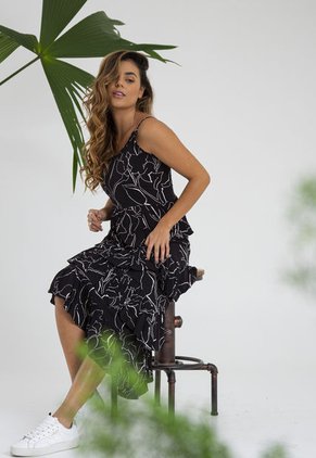 FALDA LARGA PARA MUJER