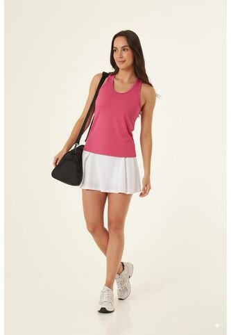 Camiseta Deportiva Manga Sisa Rosa Para Mujer Belife