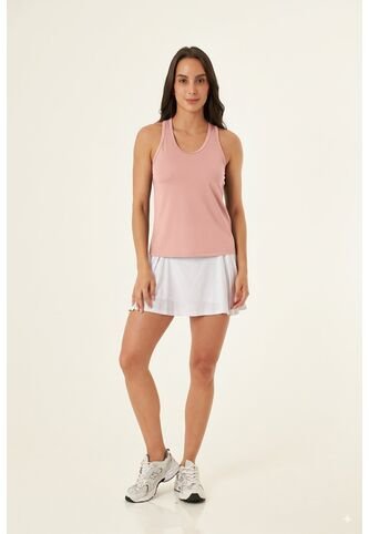 Camiseta Deportiva Manga Sisa Rosada Para Mujer Belife