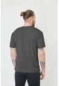 Camiseta Manga Corta Gris Para Hombre de Belife