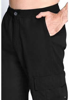 Jogger Cargo Negro Para Hombre
