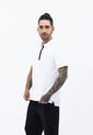 Camiseta Deportiva Tipo Polo Blanco Con Cierre Frontal Para Hombre Belife de Belife