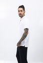 Camiseta Deportiva Tipo Polo Blanco Con Cierre Frontal Para Hombre Belife de Belife