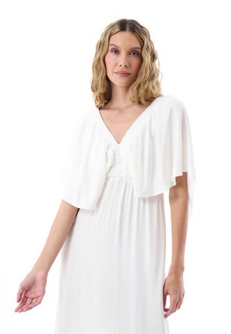 Vestido Largo Escote V Belife