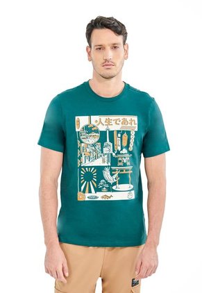 Camiseta Manga Corta Estampada