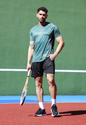 Pantaloneta Deportiva Negra Para Hombre