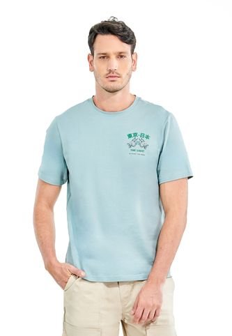 Camiseta Manga Corta Estampada Belife