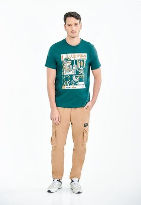 Camiseta Manga Corta Estampada