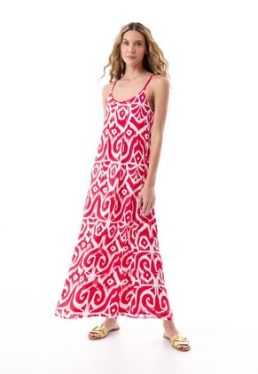 Vestido Largo Con Cargaderas