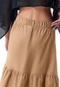 Falda Larga Con Cinturón de Belife