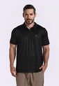Camiseta Polo Negra Para Hombre de Belife