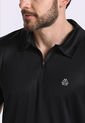 Camiseta Polo Negra Para Hombre de Belife