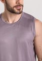 Camiseta Manga Sisa Gris Para Hombre de Belife
