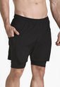 Pantaloneta Deportiva Negra Para Hombre de Belife