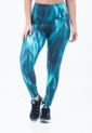 Legging Deportivo Azul Sublimado Para Mujer Belife de Belife