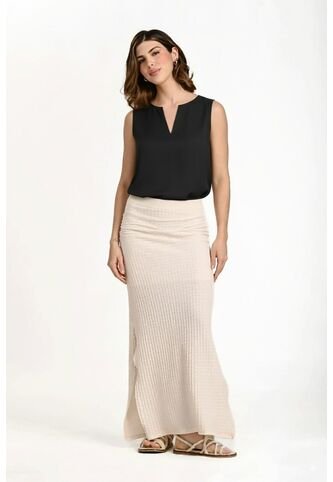 Camiseta Manga Sisa Negra Para Mujer Belife