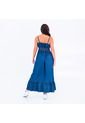 VESTIDO BELIFE MUJER 105077-00 AZUL INDIGO de Belife