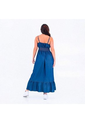 VESTIDO BELIFE MUJER 105077-00 AZUL INDIGO