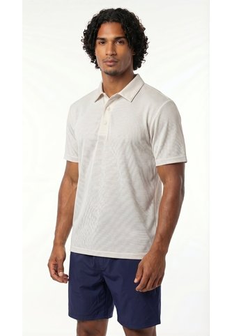 Camiseta Polo Deportiva Cruda Para Hombre Belife