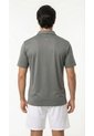 Camiseta Polo Deportiva Gris Oscuro Para Hombre de Belife