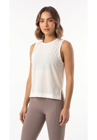 Camiseta Deportiva Ivory Con Aberturas Para Mujer Belife