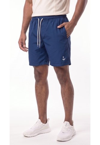 Pantaloneta De Baño Azul Para Hombre Belife
