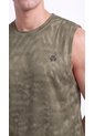 Camiseta Deportiva Verde Manga Sisa Para Hombre de Belife