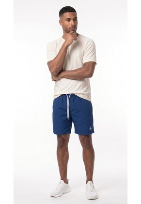 Pantaloneta De Baño Azul Para Hombre